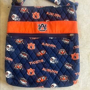 Auburn Tigers Quilted Crossbody Bag
